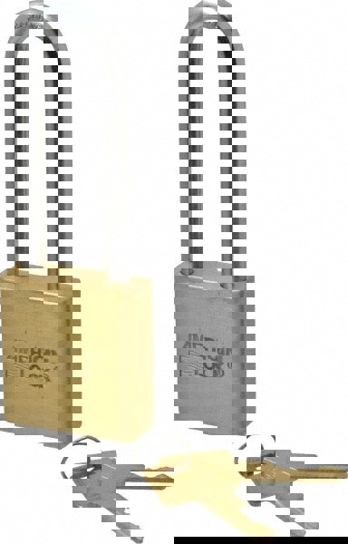 Padlock: Brass & Steel, Keyed Different,